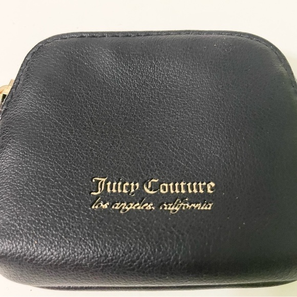 Juicy Couture Black Pouch Coin Purse - Picture 15 of 15